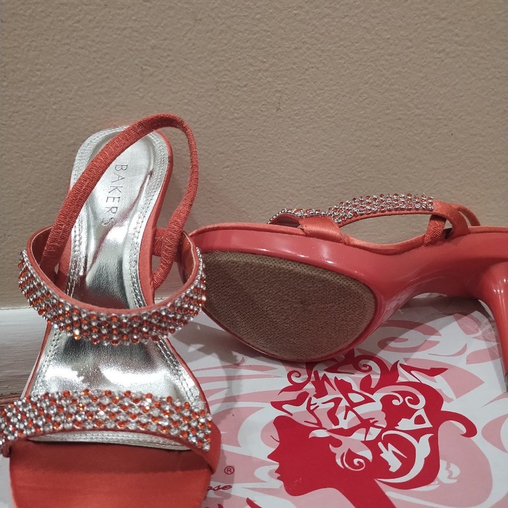 Coral Sexy Sandal Size 7